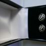 Vintage Triquetra Celtic Sterling Silver 925 Stud Earrings 1,61g Image 3
