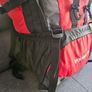 90 L Hiking backpack. Trekking backpack. Camping backpack. Red. Image 8