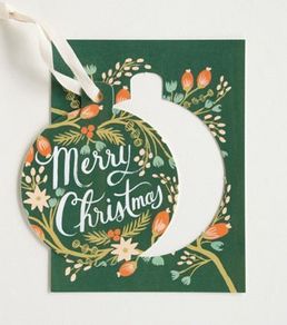 Pine Ornament Card