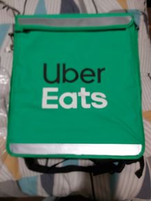 UBER Delivery Bag and Rider Jacket