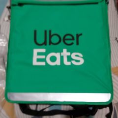 UBER Delivery Bag and Rider Jacket