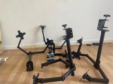 Monitor Arm Holders / Desk Monitor Mounts
