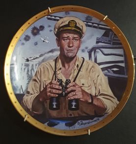 Franklin Mint Limited Edition John Wayne Decorative Plate