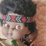Vintage Maori Doll, Original Box New Zealand Souvenir 1960s 1970s Image 8