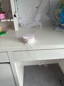 Unicorn light and head