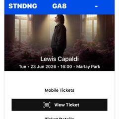Lewis Capaldi Tickets for Marlay Park