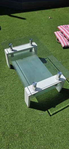 glass table