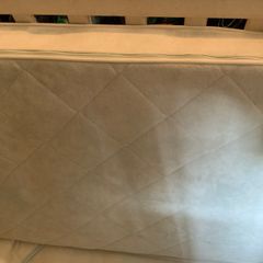 Child Cot Bed and Mattress.