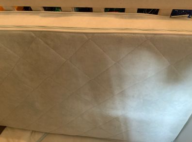 Child Cot Bed and Mattress.