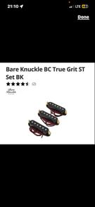 Bare Knuckle Boot Camp BC True Grit ST Set Single Coil fender Stratocaster pickups Set neck middle bridge electric guitar parts accessories