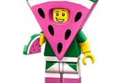 Lego WATERMELON DUDE Minifigure Lego Movie 2 Lego Minifigure
