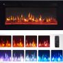 NEW SALE | Wilton 3 in 1 Electric Fireplace, Freestanding, Wall Mounted, Recessed, 9 Colour Flame Effect, Media Wall Compatible Image 2
