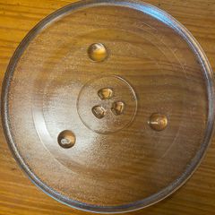 Microwave large glass plate