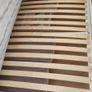 JYSK Single Bed Frame with Slatted Base  White/Natural Oak Image 2