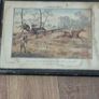 5 Antique Hunt Scene Pictures in Original Frames Postage Available or Collection is always welcome Image 6