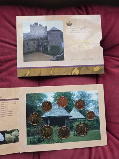 2006 uncirculated Irish euro set