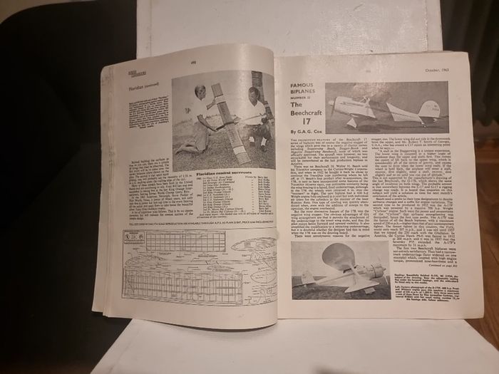 OCT 1963 AERO MODELLER vintage model magazine