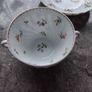 dresden handpainted double handle cups and saucers Image 8