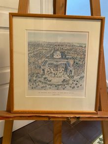 framed prints - vintage Dublin