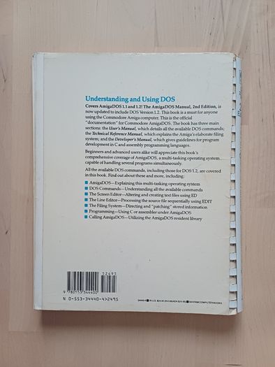 The AmigaDOS Manual 2nd Edition (Computer Programming Commodore Amiga Retro Computing 1987)