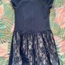 Navy beautiful dress size 6yrs Image 4