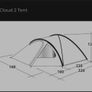 Outwell cloud 2, 2 man tent Image 6