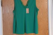 Gallery  Capri Lace Vest/Top.  S.XL- 20 (48 / 50).  B.N.W.T.