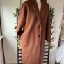 coat Bnwt brown coat Made in Italy brand size small Image 4