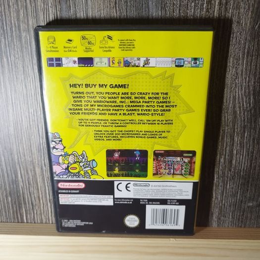 Warioware Mega Party Games Gamecube