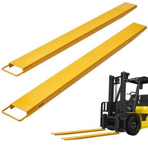 Fork Extensions, 72" Length 5.5" Width, Heavy Duty Carbon Steel Fork Extensions for Forklifts