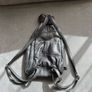 Ladies soft leather rucksack Image 3