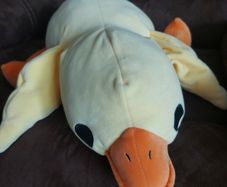 Hug-A-Lumps by ZURU Weighted Plush Bailey the Duck