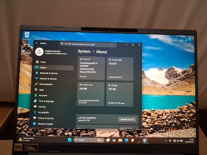 laptop acer aspire