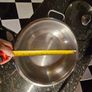 stainless steel wok and 3 serving platers Image 2
