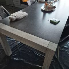 dining room table and chairs
