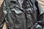 Real Leather Moto Jacket