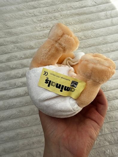Playmakers Animals rare Baby in glasses approx. 20 cm. no eyes Dirty Plush Please look at the pictures