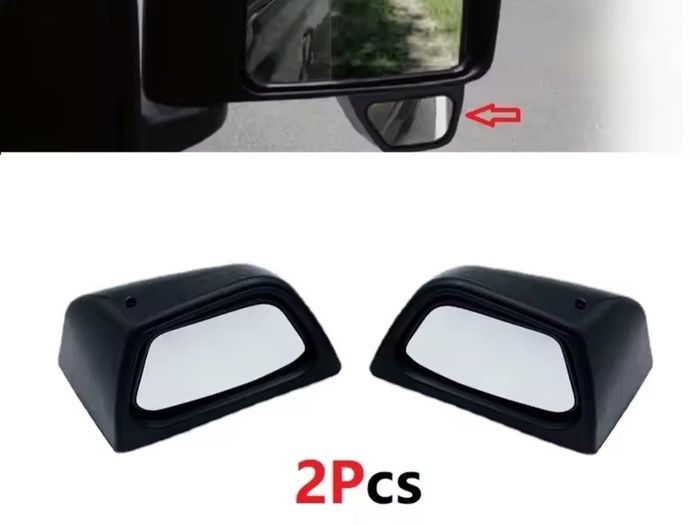 wide angle rear side mirror