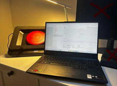 Lenovo Legion 5 with RTX 3060 (Gaming Laptop) and IETS GT600 cooler