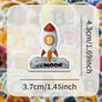 54pcs Bitcoin Stickers, new. Image 3