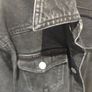 Zara washed black denim boiler suit Image 3