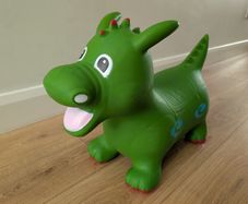 Bouncer dinosaur toy