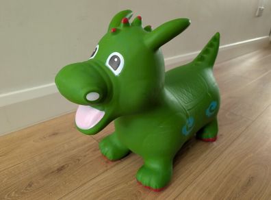 Bouncer dinosaur toy