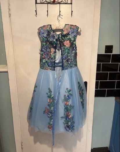 Blue KoKo confirmation dress
