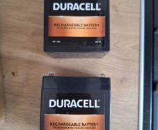 2 x Duracell 12v batteries