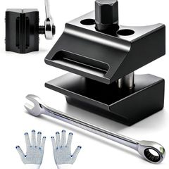 Suspension Strut Spreader Tool with Gloves, Car Suspension Split Hub Steering Knuckle Spreader with Wrench, Car Repair Tools for Volkswagen Audi BMW Ford and More