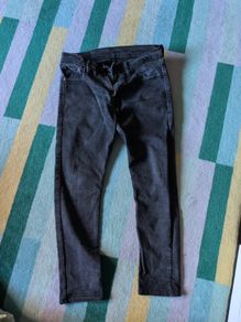 Black LEVIS 512 Mens Skinny Jeans