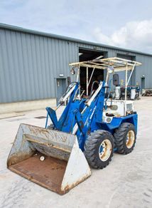 Komatsu SK07 diesel skid steer loader