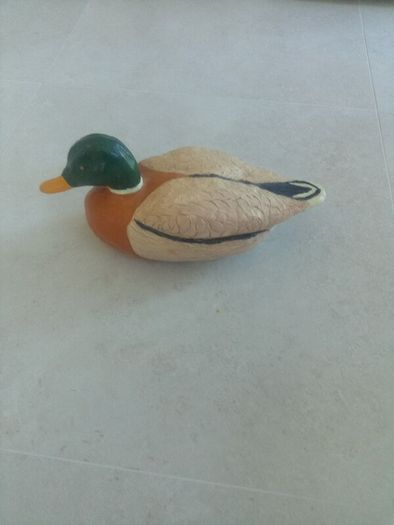 Ornamental.  Stone.  Duck