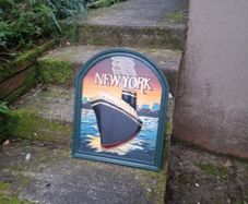 New york wood frame postage possible